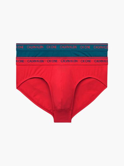 Calvin Klein Underwear HU720574 | Calvin Klein CK One Férfi Alsónemű Piros / Kék